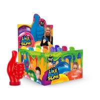 Слайм «LIKE Bubble Slime» у колбі 17,5х8,5 см, в асортименті, ТМ Данко Тойс