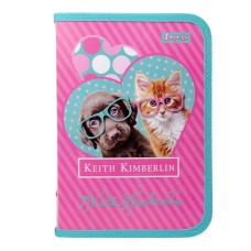 Папка для зошитів «Keith Kimberlin», В5, пластикова, на блискавці, ТМ 1 Вересня