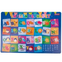 Підкладка для столу «Англійський алфавіт» 43х29 см пластикова, ТМ 1 Вересня