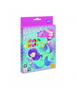 Карандаши цветные 18 шт. «Mermaid» ТМ YES