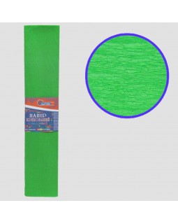Гофро-бумага 110%, 50х200 см, 20 гр/м2, светло-зеленый, TM J.Otten