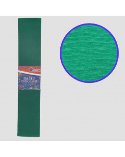 Гофро-бумага 110%, 50 х 200 см, 20 гр/м2, темно-зеленый, TM J.Otten