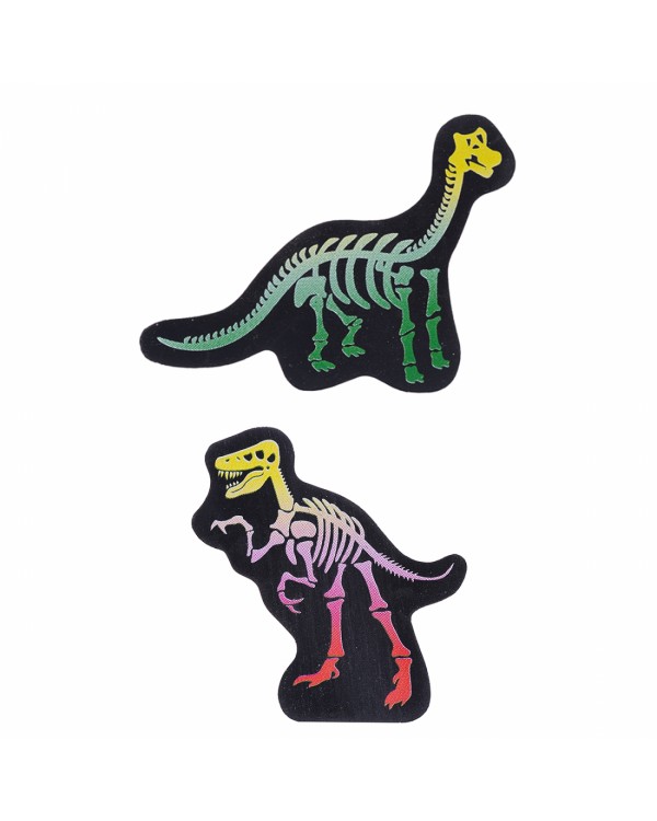 Гумка фігурна «Dino», 2 кольори в упаковці, ТМ YES