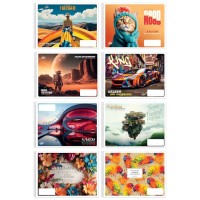 Альбом А4 50 аркушів 100 г/м2 на спіралі, ТМ Gold Brisk