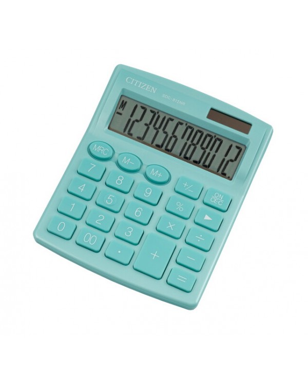 Калькулятор «CITIZEN» SDC812NRGNE, green
