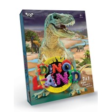 Креативна творчість «Dino Land» 7 в 1, у коробці 36х6х27 см, ТМ Данко Тойс