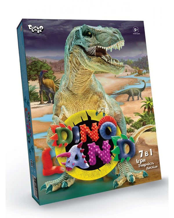Креативна творчість «Dino Land», 7 в 1, ТМ Данко Тойс