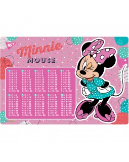 Підкладка для столу, дитяча, таблиця множення «Minnie Mouse» ТМ YES