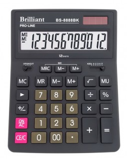 Калькулятор «Brilliant» BS-8888BK
