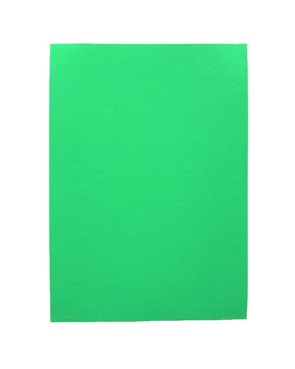 Фоамиран A4, 1,5 мм, темно-зеленый с клеем, 10 листов, ТМ J.Otten