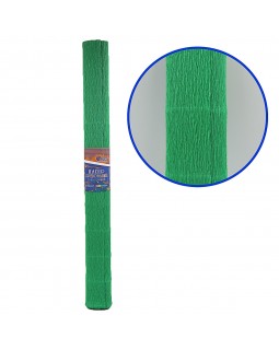 Гофро-бумага 150%, 50 х 200 см, 95 гр/м2, зеленый, TM J.Otten