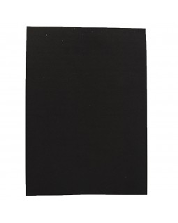 Фоамиран A4, 1,5 мм, черный с клеем, 10 листов, ТМ J.Otten