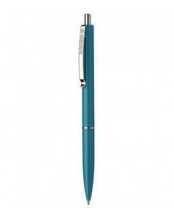 Ручка кулькова, автоматична, зелена, 0,7 мм, корпус зелений «SCHNEIDER К15»