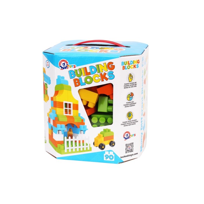 Конструктор з 90 деталей, у коробці 19х19х20 см, ТМ Технок