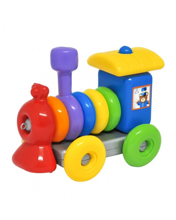 Розвиваюча іграшка «Funny train», 14 предметів, ТМ Tигрес