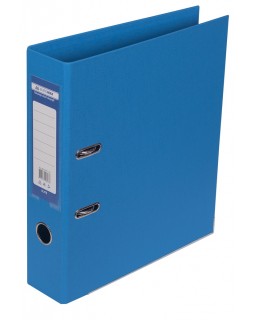 Папка – регистратор «ELITE», А4, двухсторонняя, сборная, 70 мм, PP, светло-синяя, ТМ JOBMAX