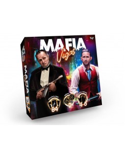Гра настільна «Мафія. Vegas» розважальна, у коробці 18х18х4 см, ТМ Данко Тойс