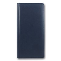 Візитниця «Winner» на 96 візиток, 118х245 мм, синя, заокруглені кути, ТМ Бриск