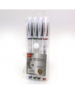 Набір гелевих ручок 4 кольори, 0,5 мм