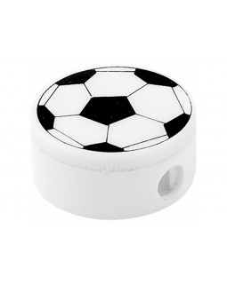 Чинка «Футбол», с контейнером, пластиковая, круглая, 1 лезвие, ТМ Economix