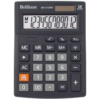 Калькулятор «Brilliant» 10,5х13,7 см, BS-212NR