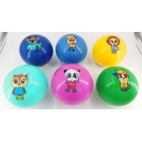 М'яч гумовий 22,5 см, 55 грам, в асортименті