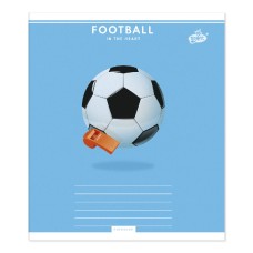 Зошит 12 арк., лінійка Brisk «Спорт» №2124