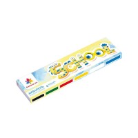 Фарби акварельні «Малята» на 6 кольорів без пензля, картон ТМ Гамма-Н