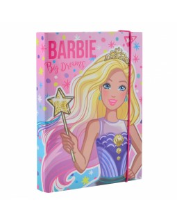 Папка для тетрадей В5, картонная «Barbie»