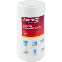 Серветки для екранів вологі 100 шт., ТМ Axent