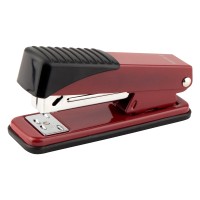Степлер «Exakt-2» металевий до 25 аркушів під скобу № 24/6, червоний, ТМ Axent