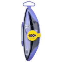 Циркуль «START ERGO» в твердому футлярі, фіолетовий, ТМ ZiBi