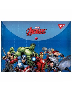 Папка - конверт на кнопці А4 «Marvel.Avengers» ТМ YES