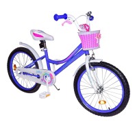 Велосипед дитячий 2-х коліс. 20 дюймів з дзвінком «Like2bike Jolly» рама сталь, руч.гальма, бузковий
