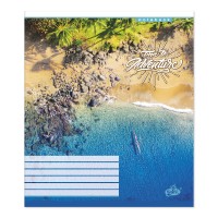 Зошит 24 арк., клітинка Brisk «Яскрава подорож» №2154