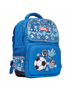Рюкзак школьный 1 Сентября «Football» синий, S - 105