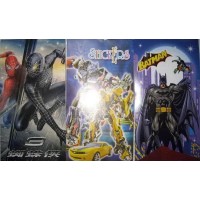 Наліпки об'ємні блокнот «SM, TR, L» в асортименті, J. Otten