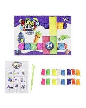 Креативна творчість «Bubble Clay», 14 шт., ТМ Данко Тойс