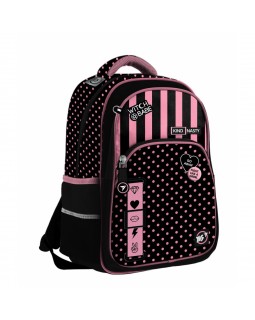 Рюкзак «Kind & Nasty» чорний / рожевий, ТМ YES, S - 40