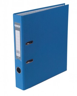 Папка - реєстратор «LUX» одностороння збірна синя, 50 мм, PP, ТМ JOBMAX