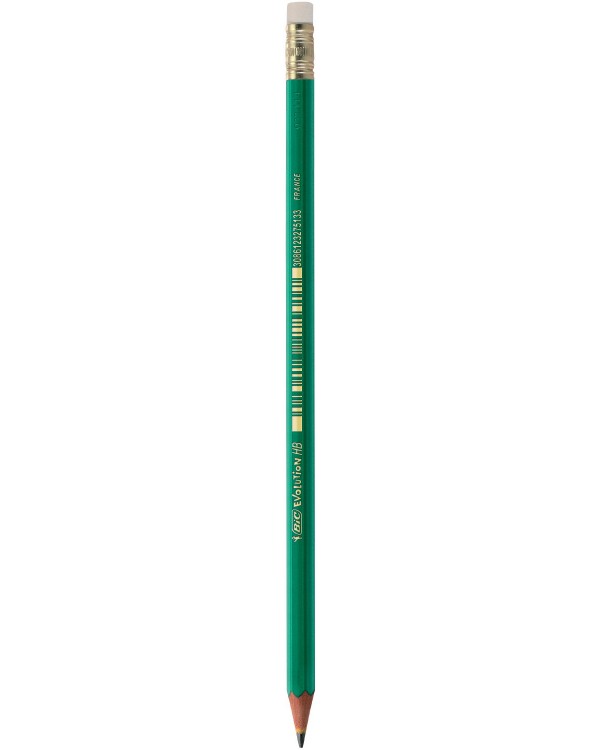 Набор графитных карандашей «Эволюшн Эко», НВ, в картонной упаковке 4 шт., BIG