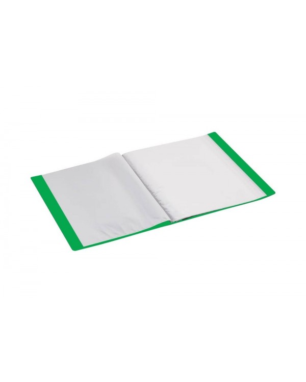 Папка пластиковая, А4, с 10 файлами, зеленая, ТМ Economix