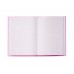 Блокнот А5, 64 листов, обложка матовая ламинация + лак «YOGA» розовый, KIDS Line
